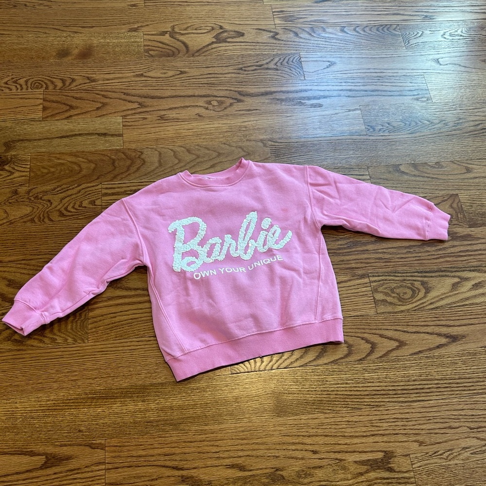 Pink Barbie Sweatshirt